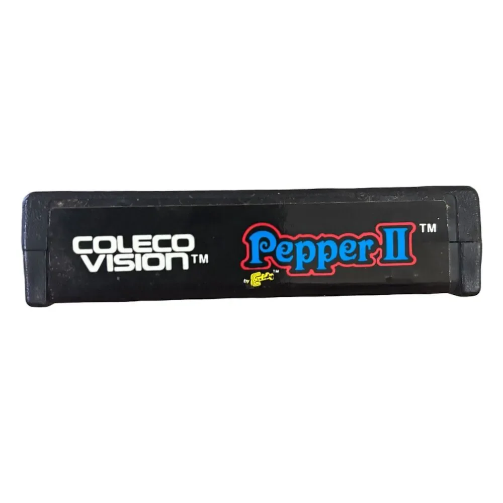 Pepper II - ColecoVision - Only Cartridge - Tested & Works